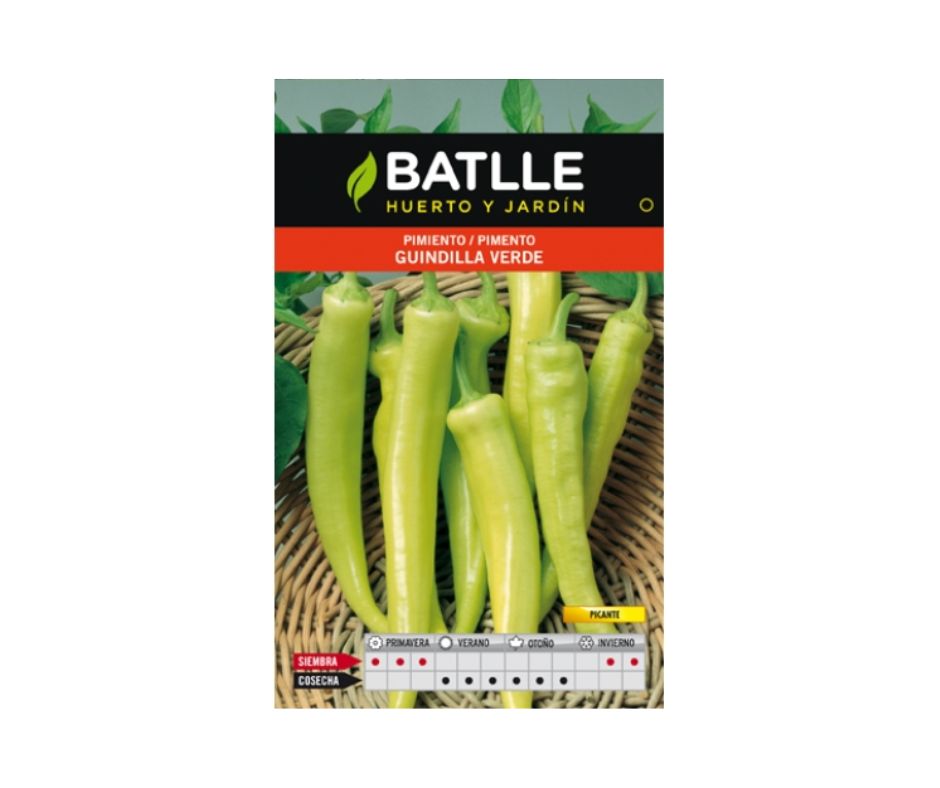 PIMIENTO GUINDILLA VERDE - Luna y Copito