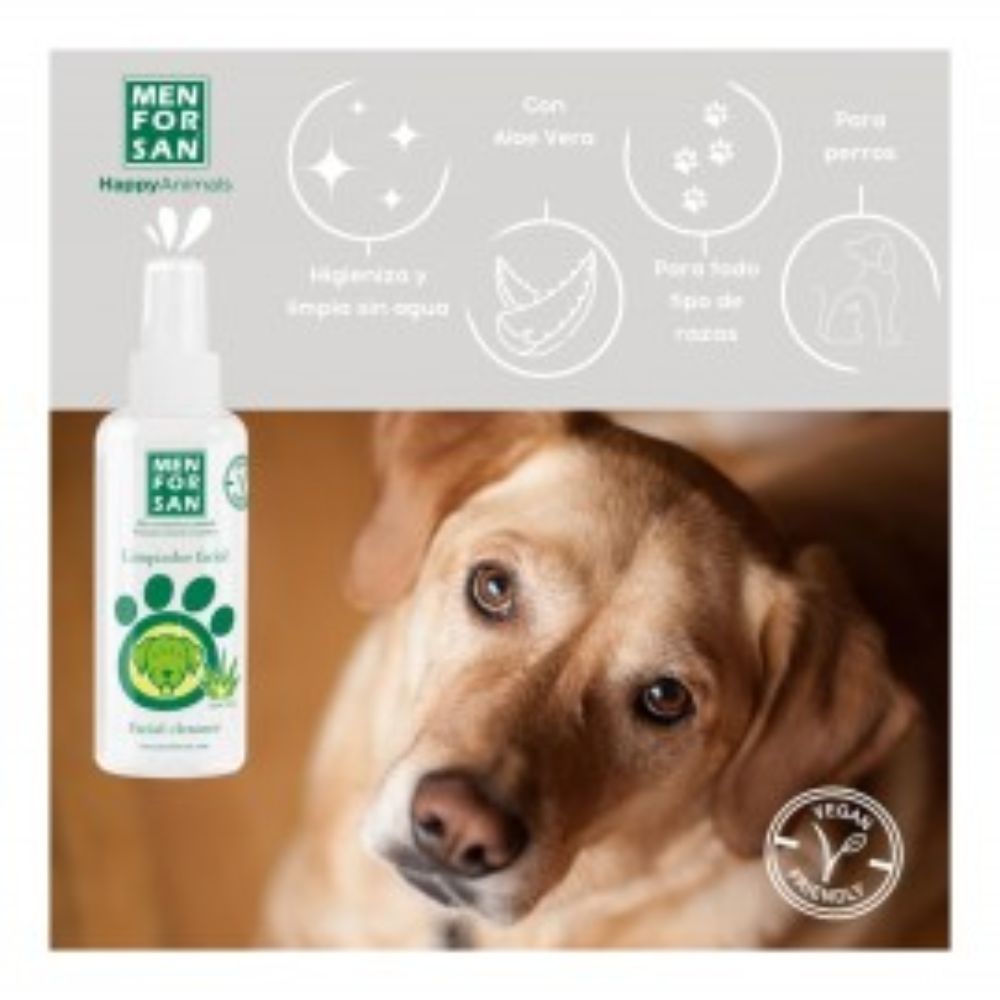 Limpiador Facial para Perros Menforsan