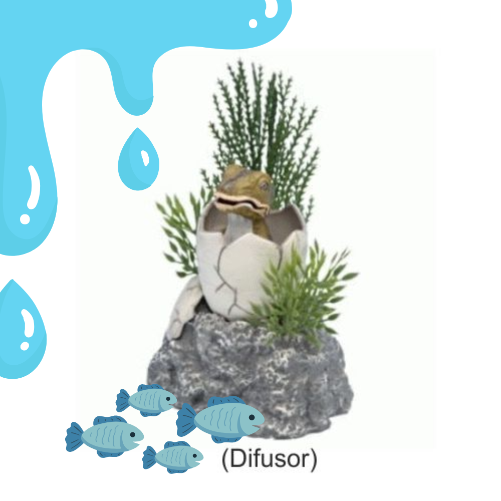 PENN-PLAX DINO BABY DECORACIÓN DE ACUARIOS