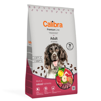 CALIBRA DOG PREMIUM LINE ADULT TERNERA 12+2KG