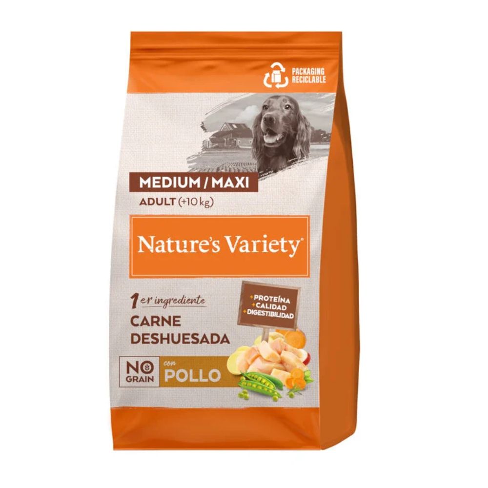 Nature's Variety Original Medium/Maxi Pollo para Perros
