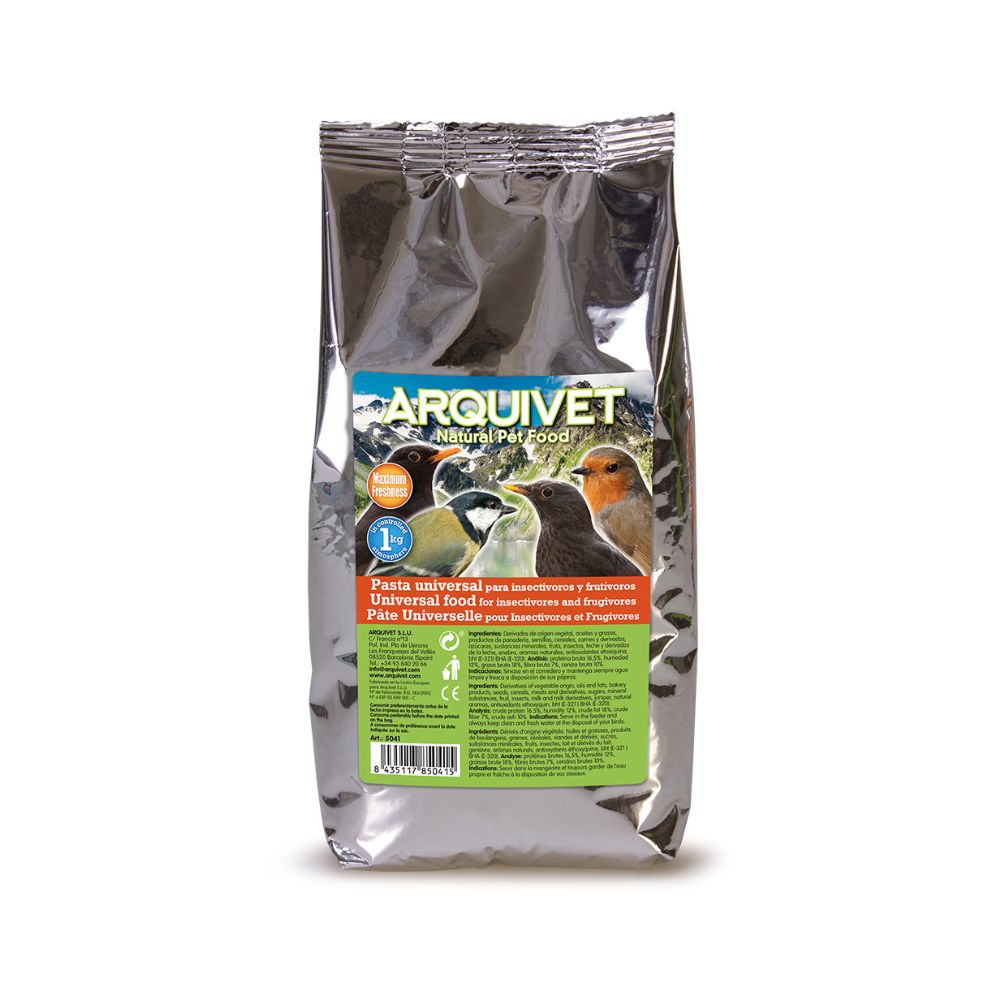 Arquivet Pasta Universal Insectívoros y Frugívoros