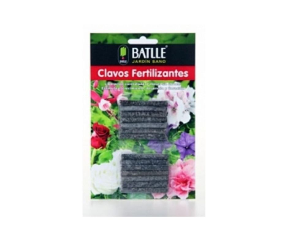 CLAVOS FERTILIZANTES UNIVERSALES Blister 28gr - Luna y Copito