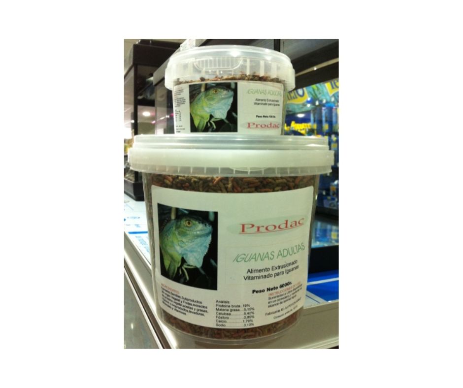 IGUANA ADULTA 500g. PRODAC - Luna y Copito