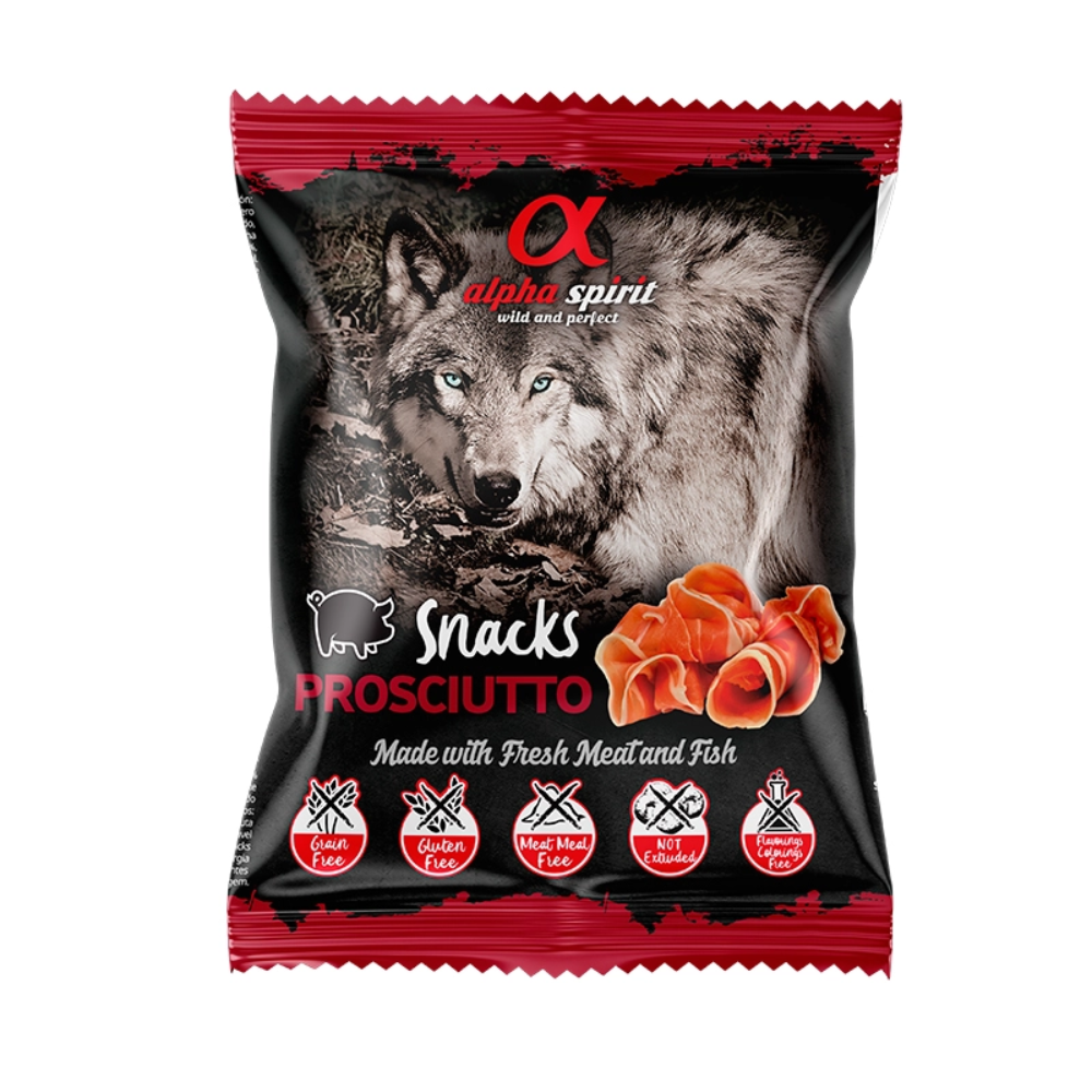 Alpha Spirit Canine Jamon Snacks