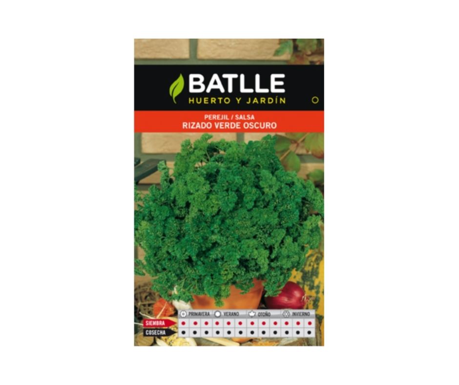 PEREJIL RIZADO VERDE OSCURO - Luna y Copito
