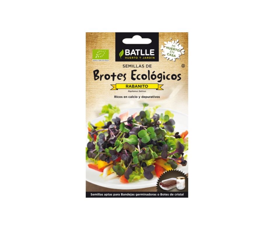 BROTES ECOLOGICOS RABANITO SANGO - Luna y Copito