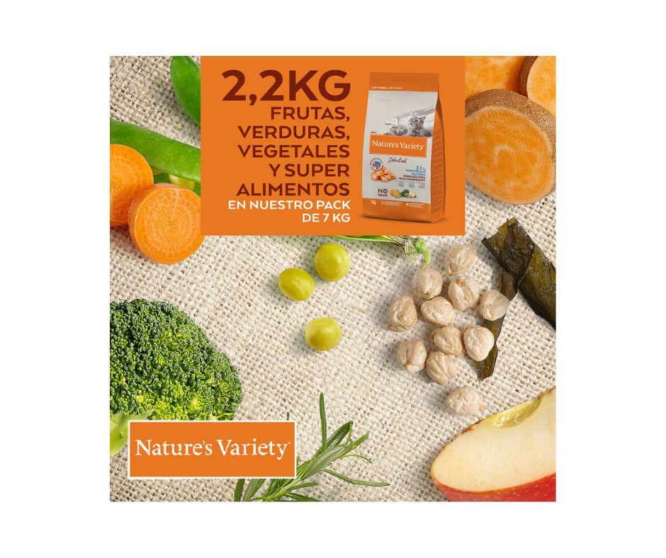 Nature´s Variety Selected con Salmón Noruego para Gatos - Luna y Copito