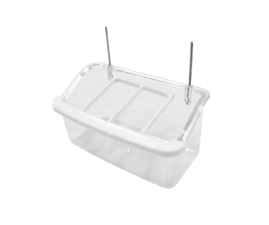 COMEDERO RASTRILLO PEQUEÑO 10cm. 90x50x30mm. - Luna y Copito