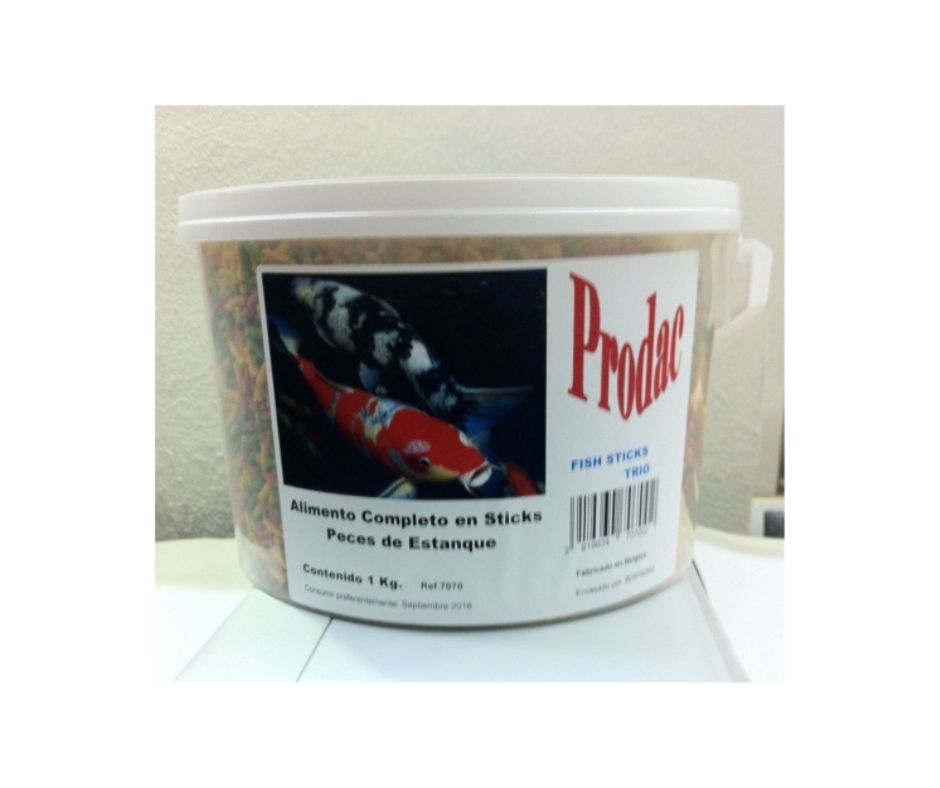 STICKS PRODAC PARA PECES ESTANQUE
