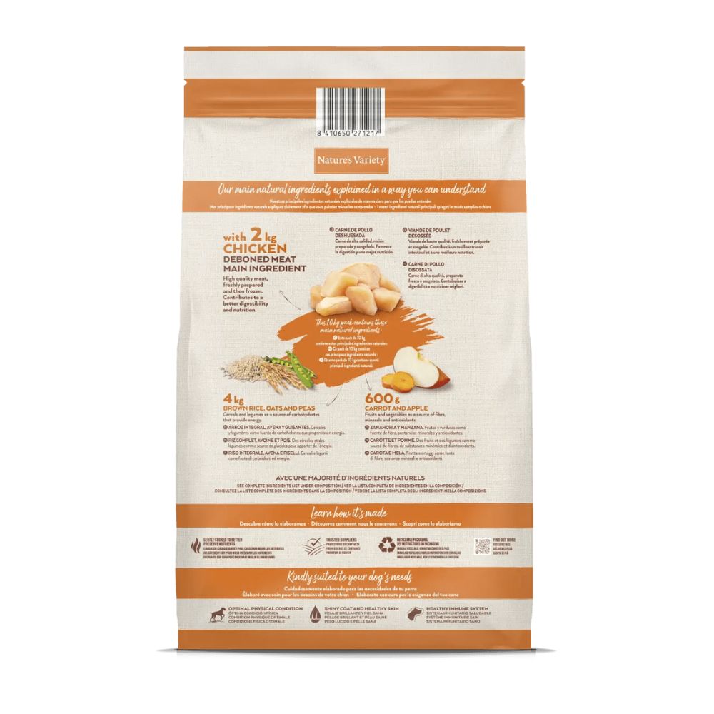 Nature's Variety Original Medium/Maxi Pollo para Perros