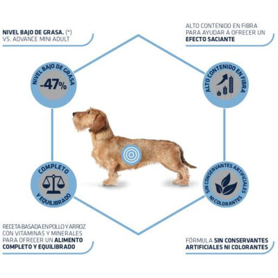 Advance Mini Light para perros