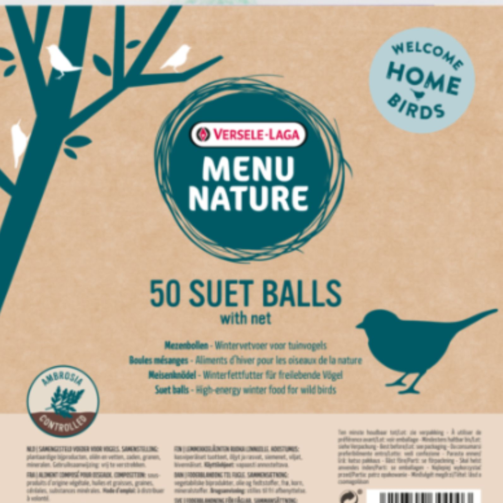 Versele-Laga BOLAS DE GRASA 90gr x 50 Uds.