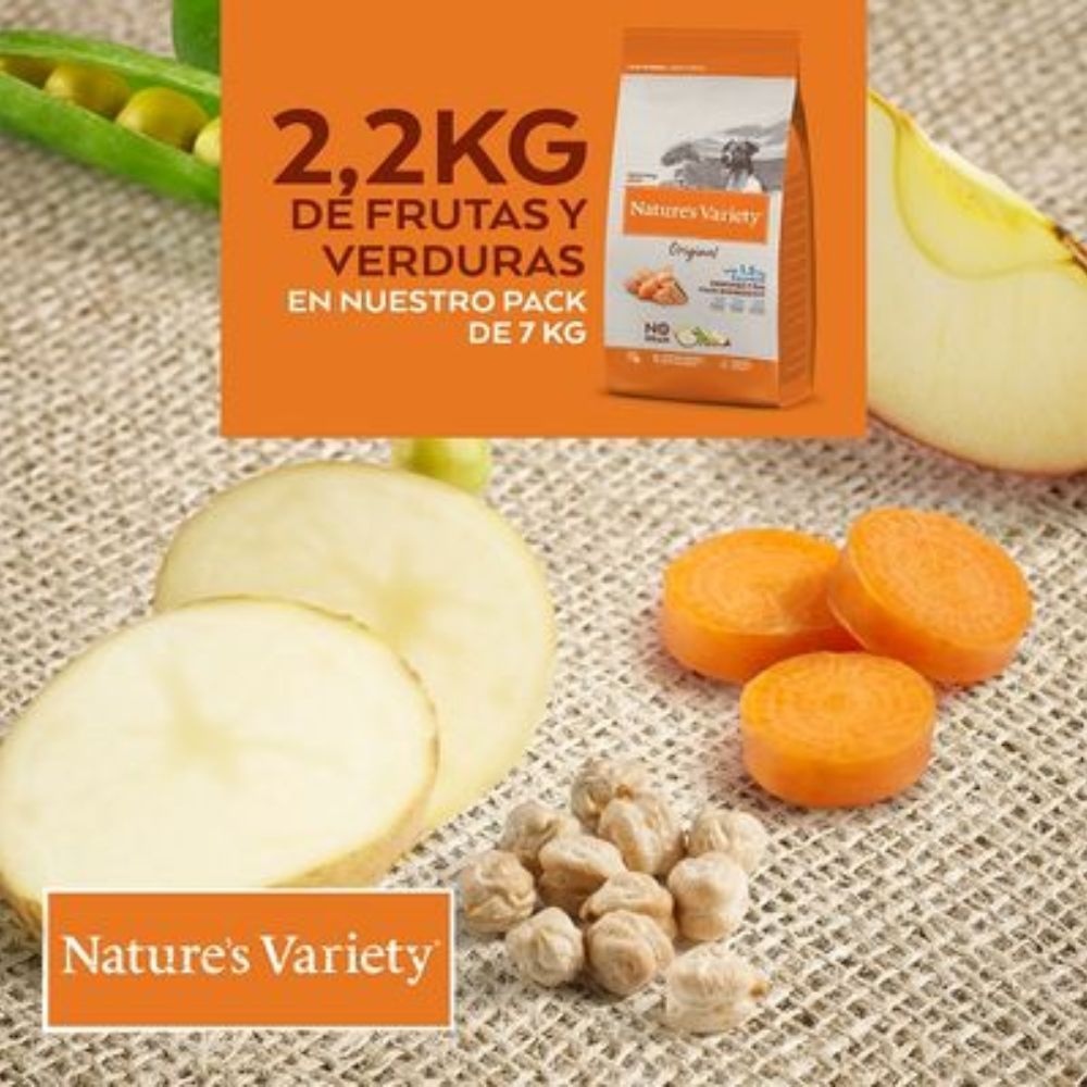 Natures Variety Canine Original Mini Adult Salmón No Grain para Perros