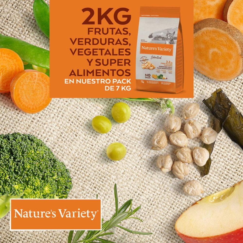 Nature's Variety Kitten Select Pollo para Gatos