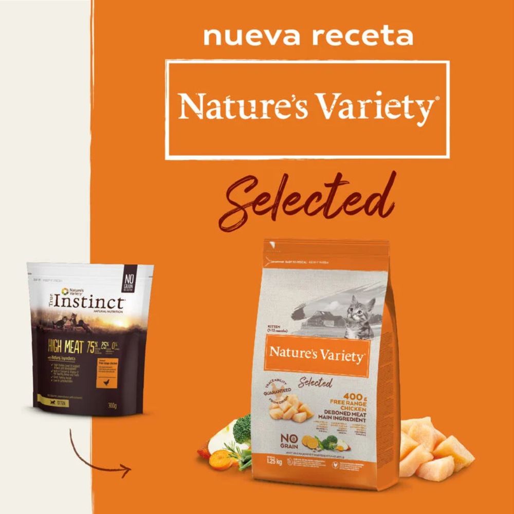 Nature's Variety Kitten Select Pollo para Gatos