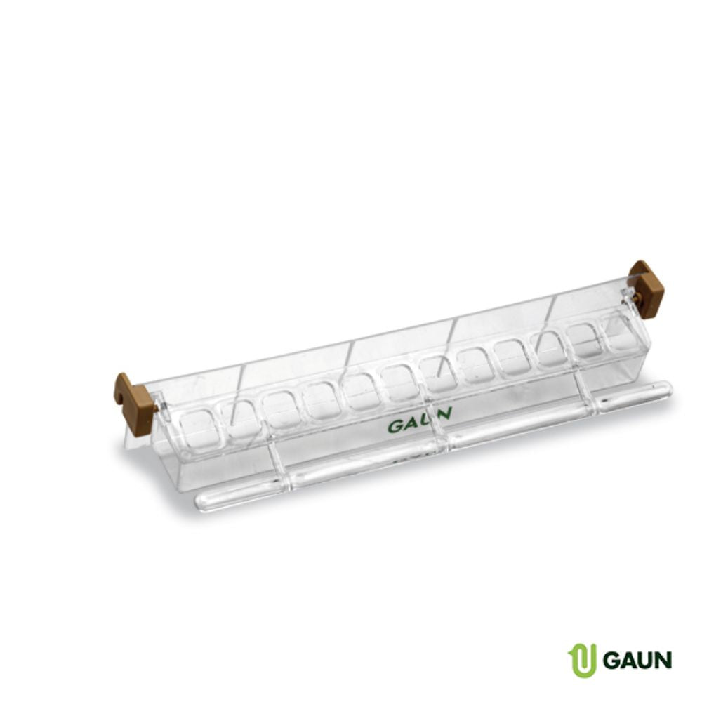 Comedero Interior Gaun con 12 Huecos para Jaula de Aves
