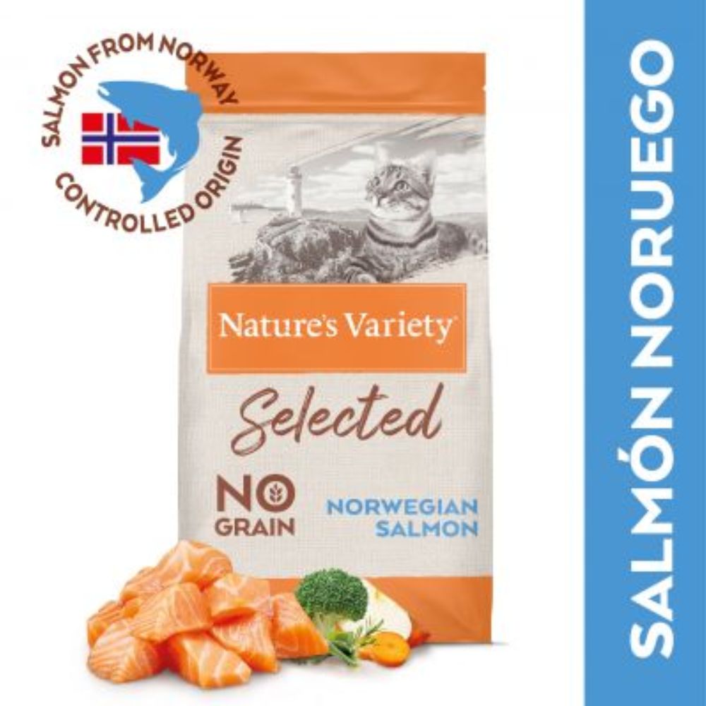 Nature's Variety Selected Salmon para Gatos Esterilizados