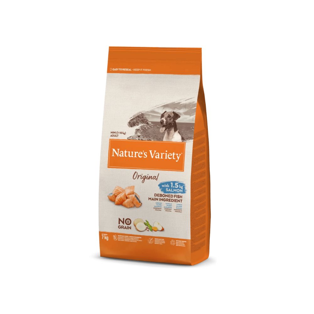 Natures Variety Canine Original Mini Adult Salmón No Grain para Perros