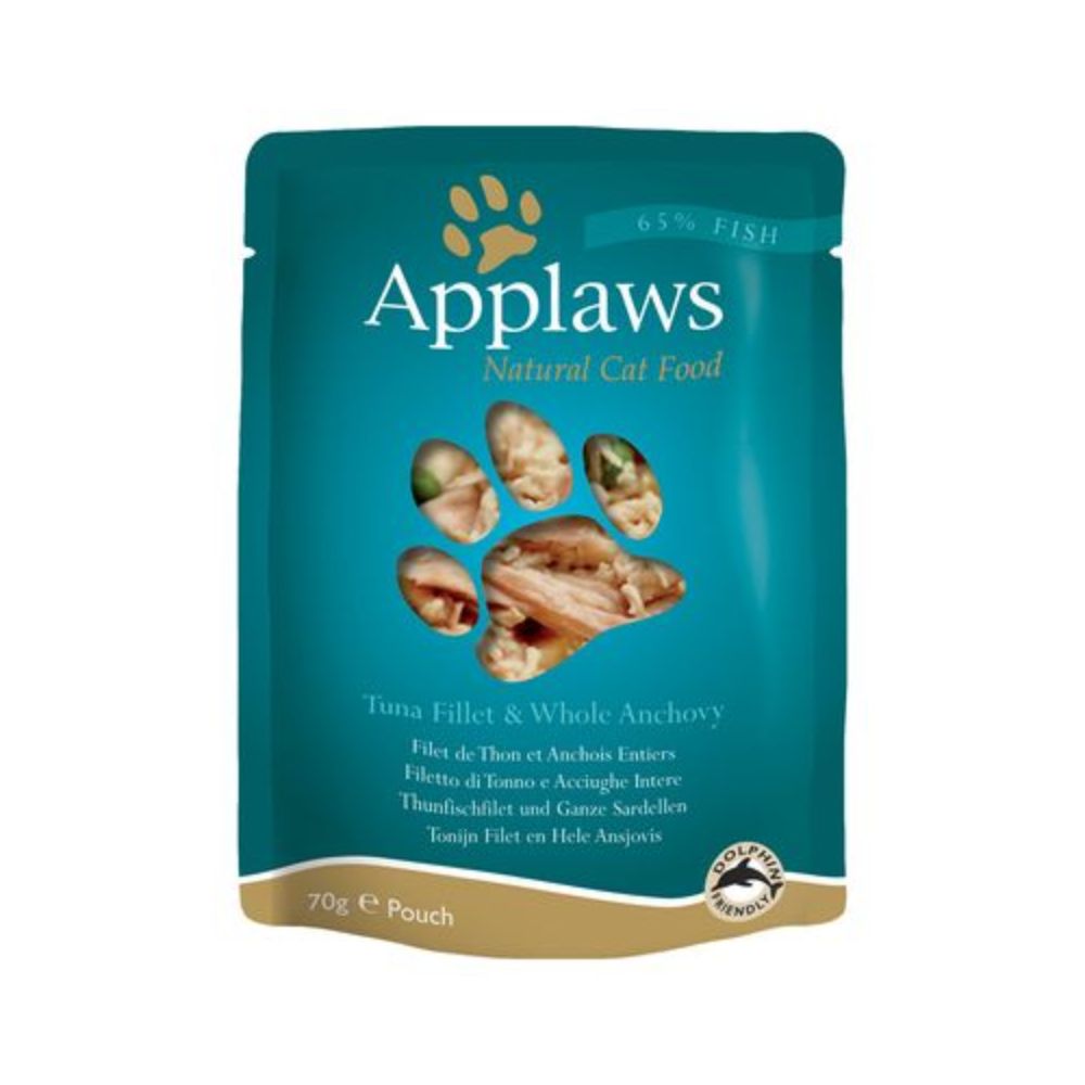 Applaws Comida Humeda Gatos de Atún con Anchoas en caldo
