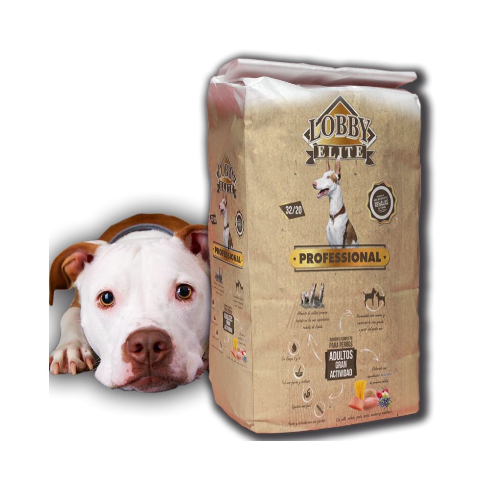 Lobby Élite 18Kg Professional Alimento para perros Adultos y Junior a partir de 6 meses