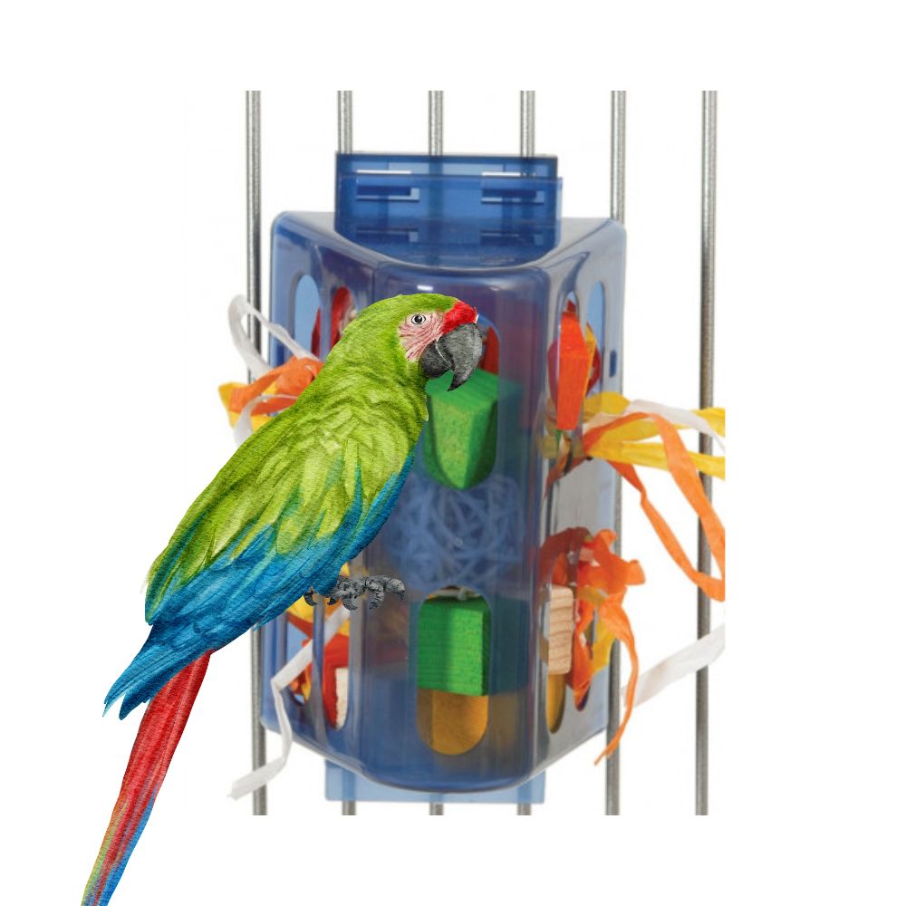 Juguete Interactivo para Loros Hide and Seek (Esconde y Busca)