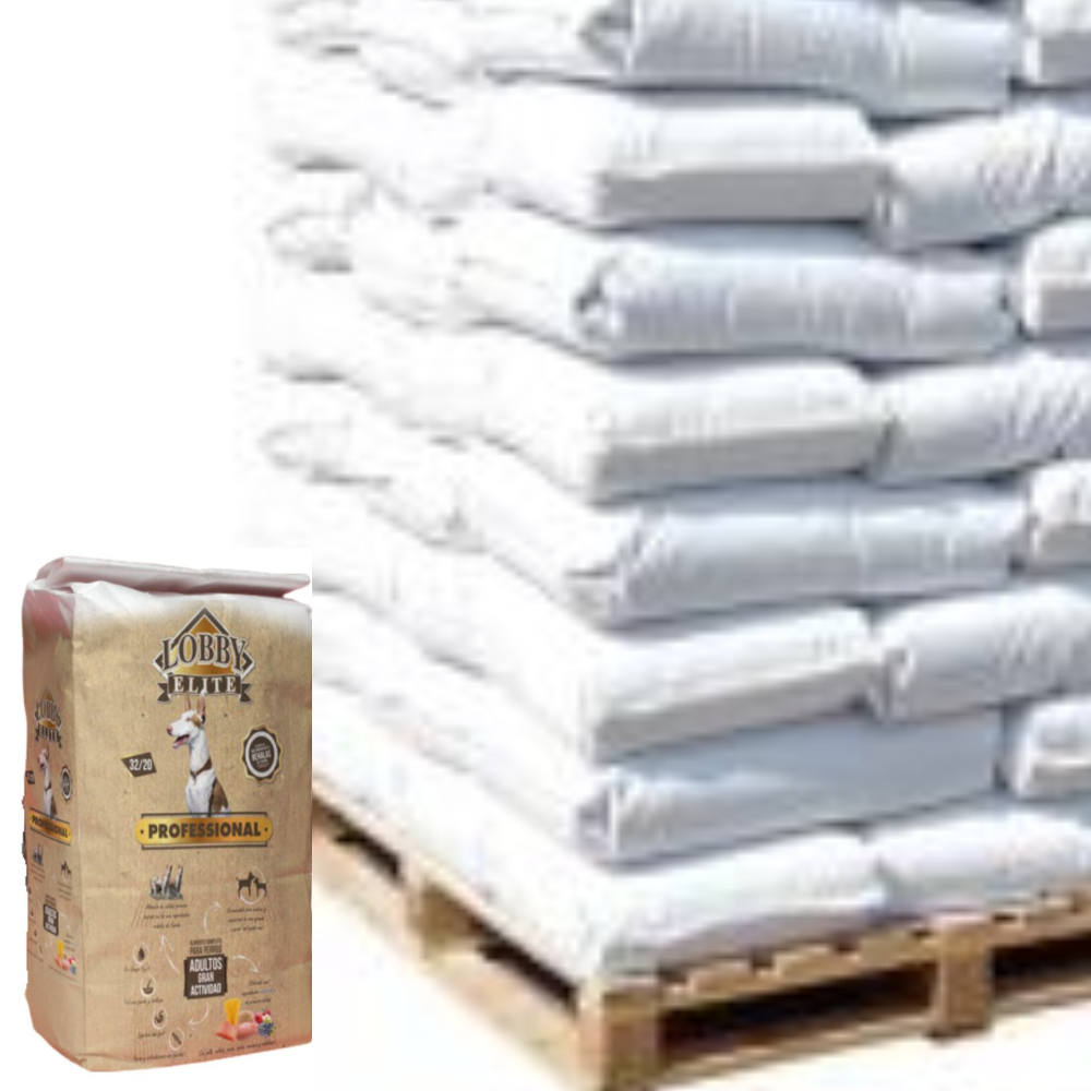 PALET Pienso para Perros Lobby Elite Profesional 18KgX39 sacos