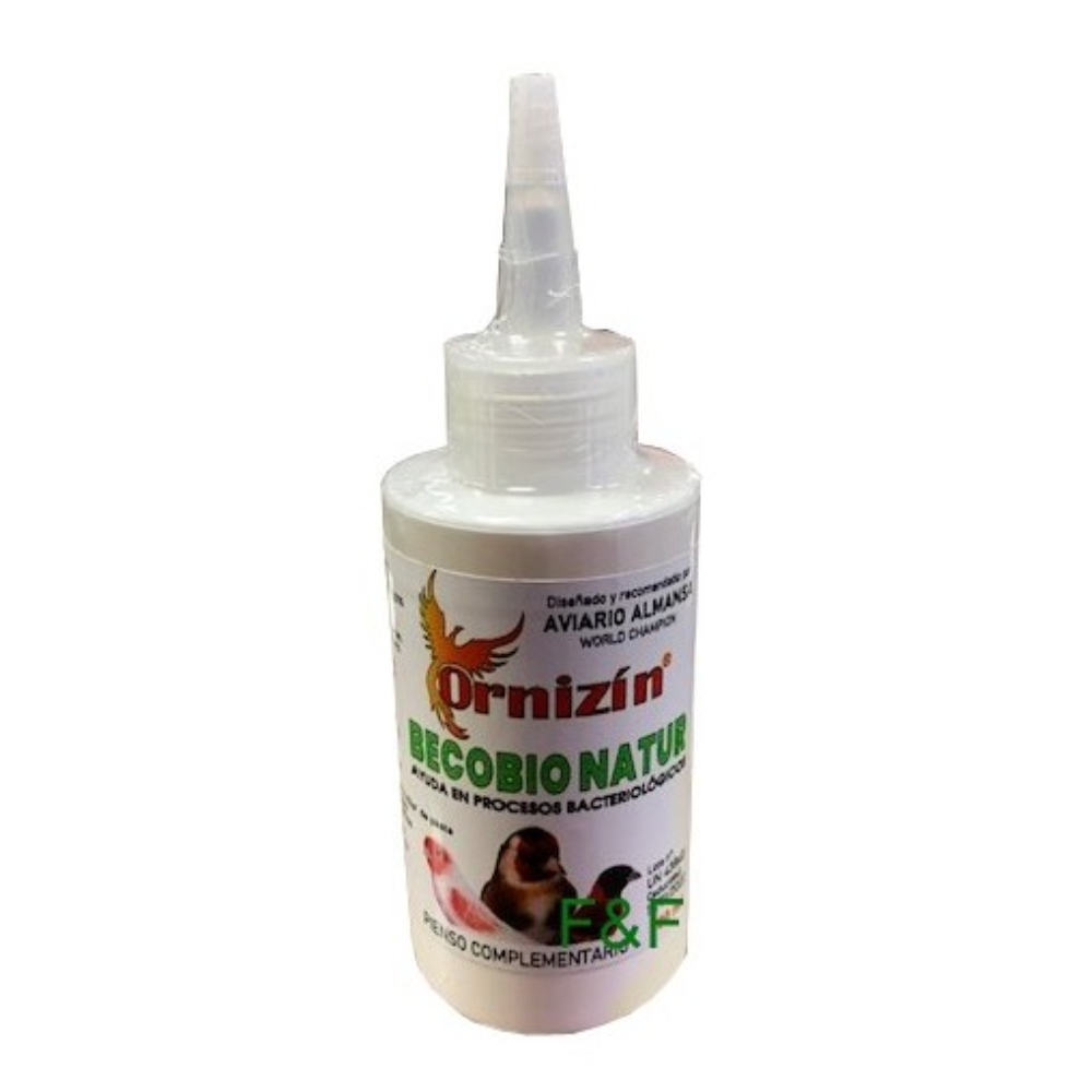 Becoviu Plus Ornizin Sustituto natural de antibióticos para aves 100ml