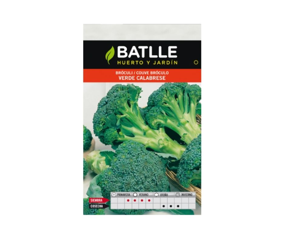 Bróculi Verde Calabrese - Luna y Copito