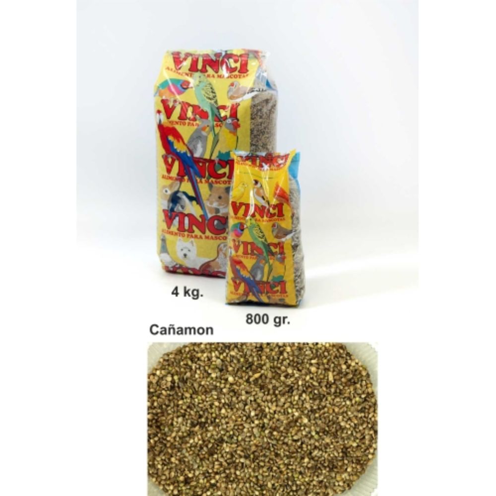 Cañamones para Canarios Vinci