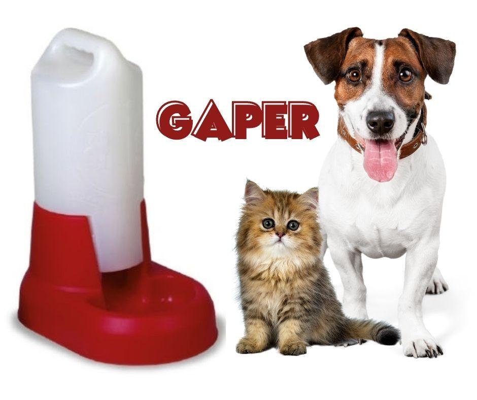 Tolva Bebedero para Perros y Gatos Gaper de Gaun - Luna y Copito