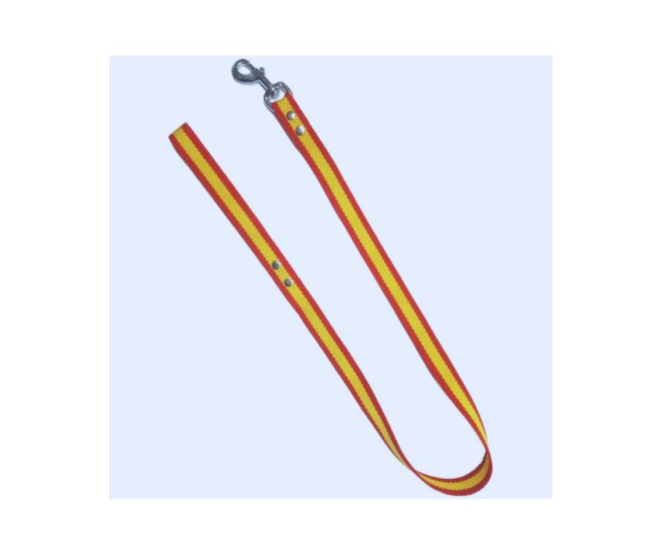 Correa para Perros 1,4 Mts. Bandera Española - Luna y Copito