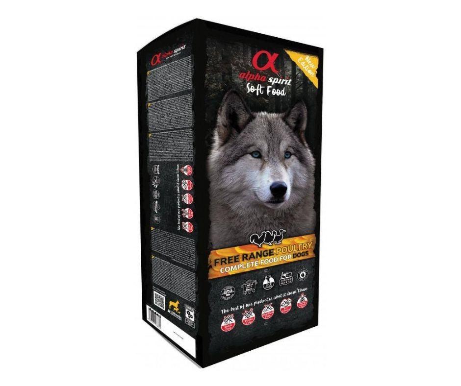 Alpha Spirit Pienso para Perros de Aves de corral - Luna y Copito