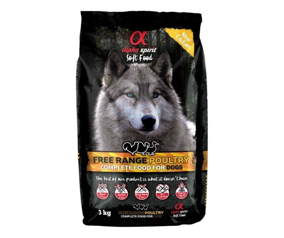 Alpha Spirit Pienso para Perros de Aves de corral - Luna y Copito
