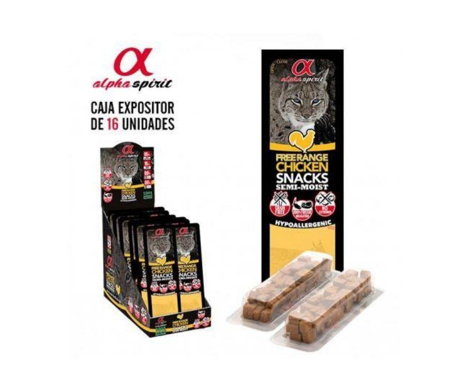 Snacks para Gatos Alpha Spirit - Luna y Copito