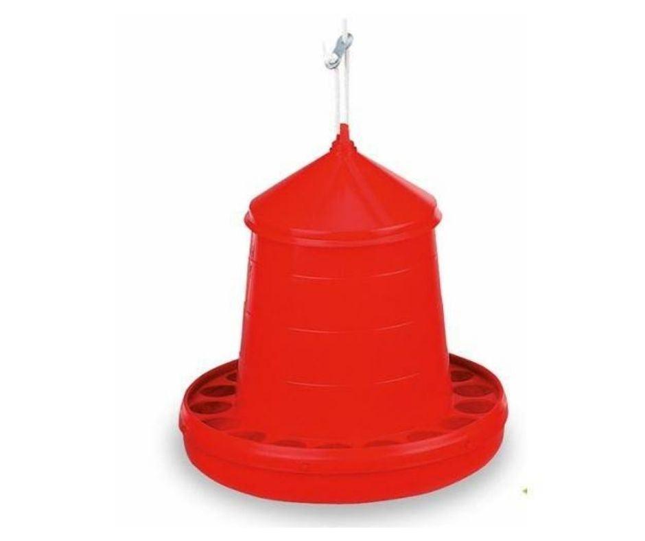 Comedero colgante para Aves "Ave Rojo" - Luna y Copito