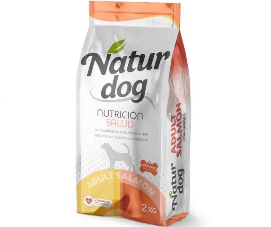 Naturdog Pienso con Salmón para Perros - Luna y Copito