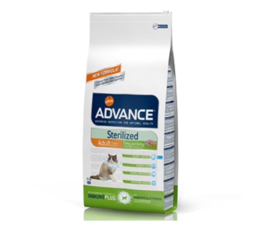 Advance Cat Sterilized Turkey para Gatos Esterilizados - Luna y Copito