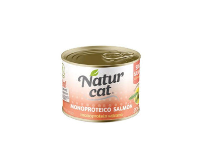Naturcat Monoproteico Salmón para Gatos - Luna y Copito