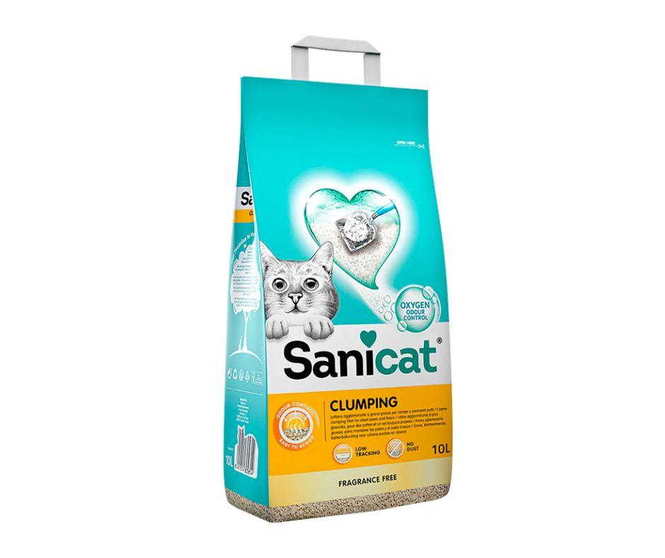 Sanicat Clumping Arena Aglomerante para Gatos - Luna y Copito