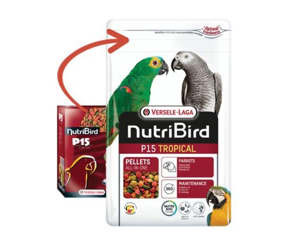 Nutribird P15 Tropical para Loros - Luna y Copito