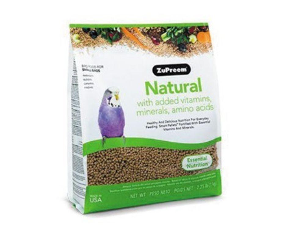 Zupreem Natural Pienso para Periquitos - Luna y Copito