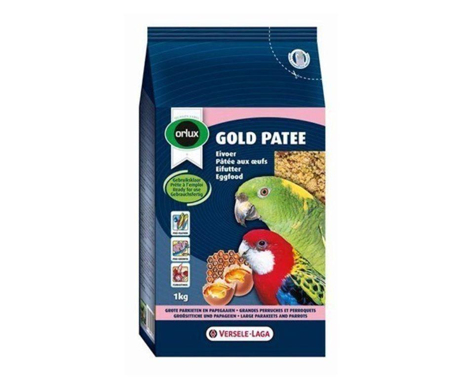 Orlux Gold Patee Loros, Agapornis o Periquitos - Luna y Copito