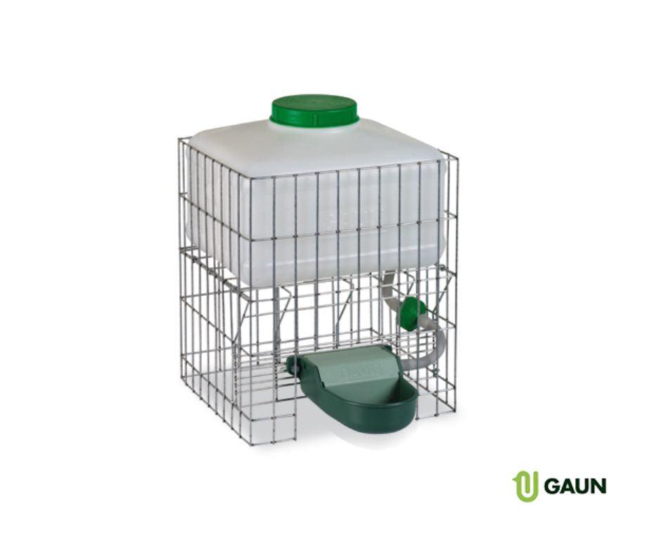 Dispensador de agua para Perros grandes Gaun con Protector - Luna y Copito