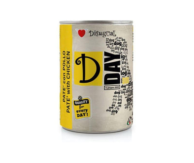 Disugual Day Dog Wet Pollo para Perros - Luna y Copito