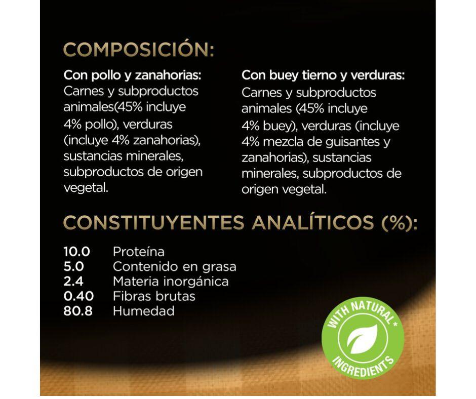 Comida Húmeda Cesar Pouch Select para Perros - Luna y Copito
