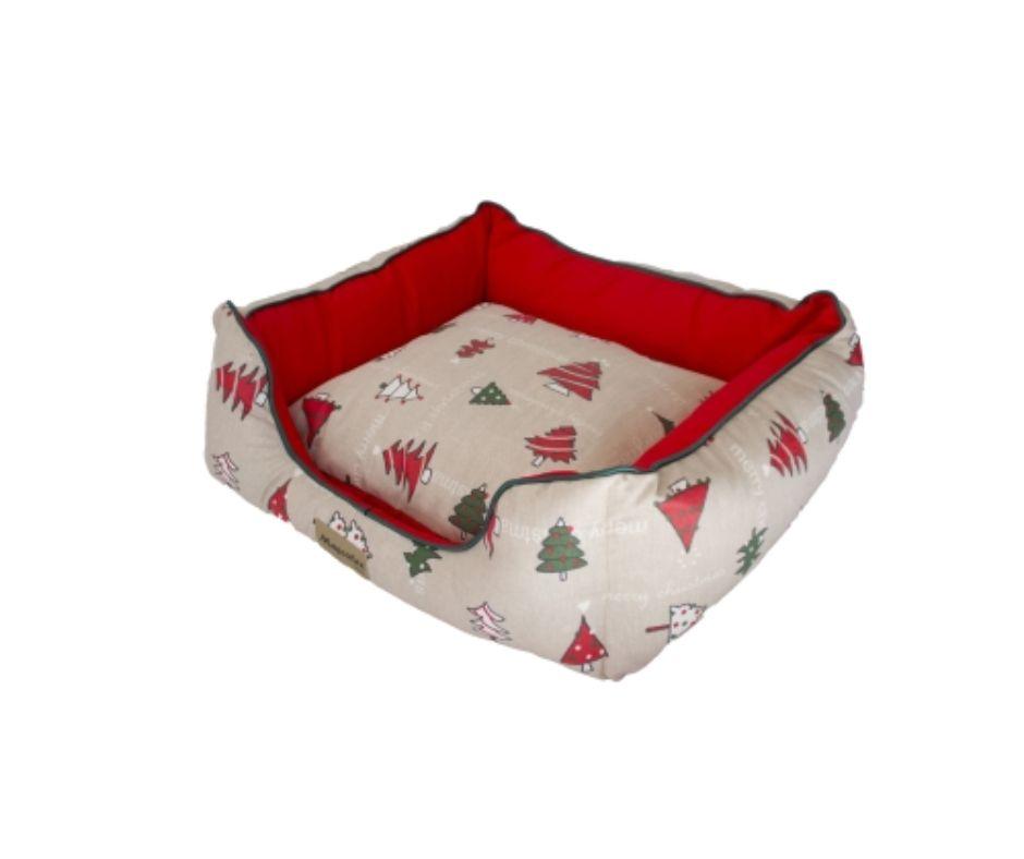 Cama elevada para Perros y Gatos Navidad - Luna y Copito