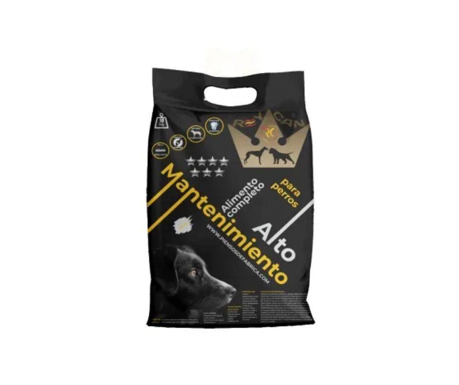 Pienso Reycan Alto Mantenimiento para Perros 18 kg - Luna y Copito