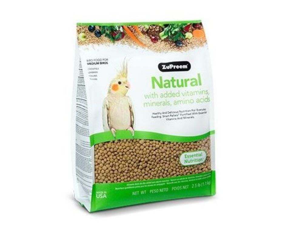 Zupreem Natural para Ninfas - Luna y Copito