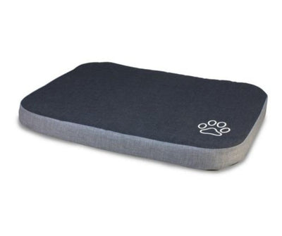 Colchoneta para Perros medianos Negra y Gris Huella Freedog - Luna y Copito